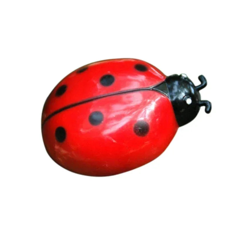 Mini Electric Bug Pet Dog Cat Toy Interactive Cute Ladybird Beetle Animal Shape Cat Toys Walking Insect Cat Playing Supplies Toy