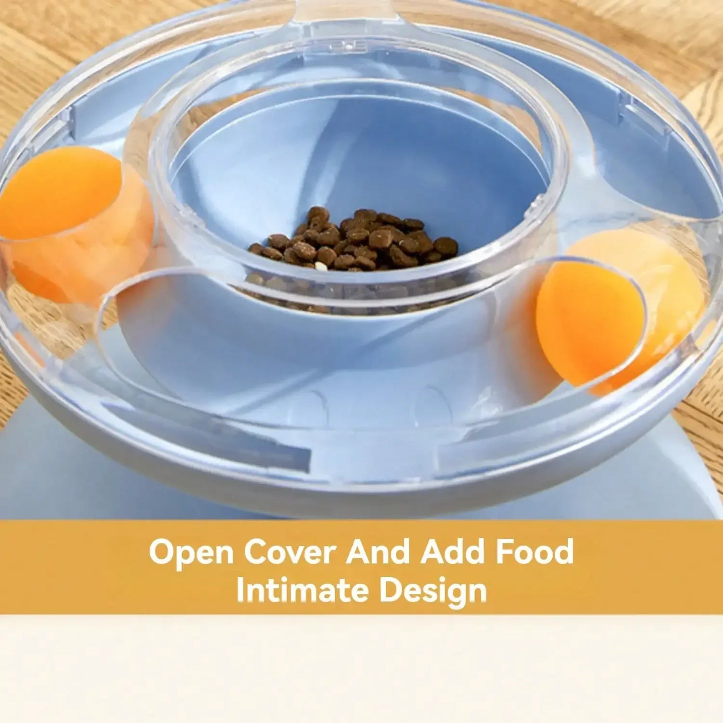 Indoor Cat Interactive Toy Feeder 360° Rotating Cat Teaser Stick Toy Weight Loss Kitten Fun Game Slow Food Dispenser