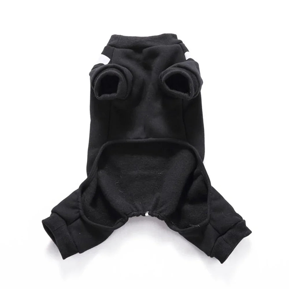 Skeleton Dog Costumes Halloween Pet Clothes Apparel for Puppies Small Medium Dogs Cats Holiday Party DressingUp Clothes