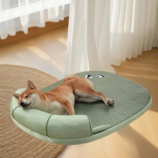 Summer Supplies for Dogs Cooling Mat Labrador Goods Animals Dog House Indoor Beds Tiny Pets Accessories Bed Big Pet Products Pup