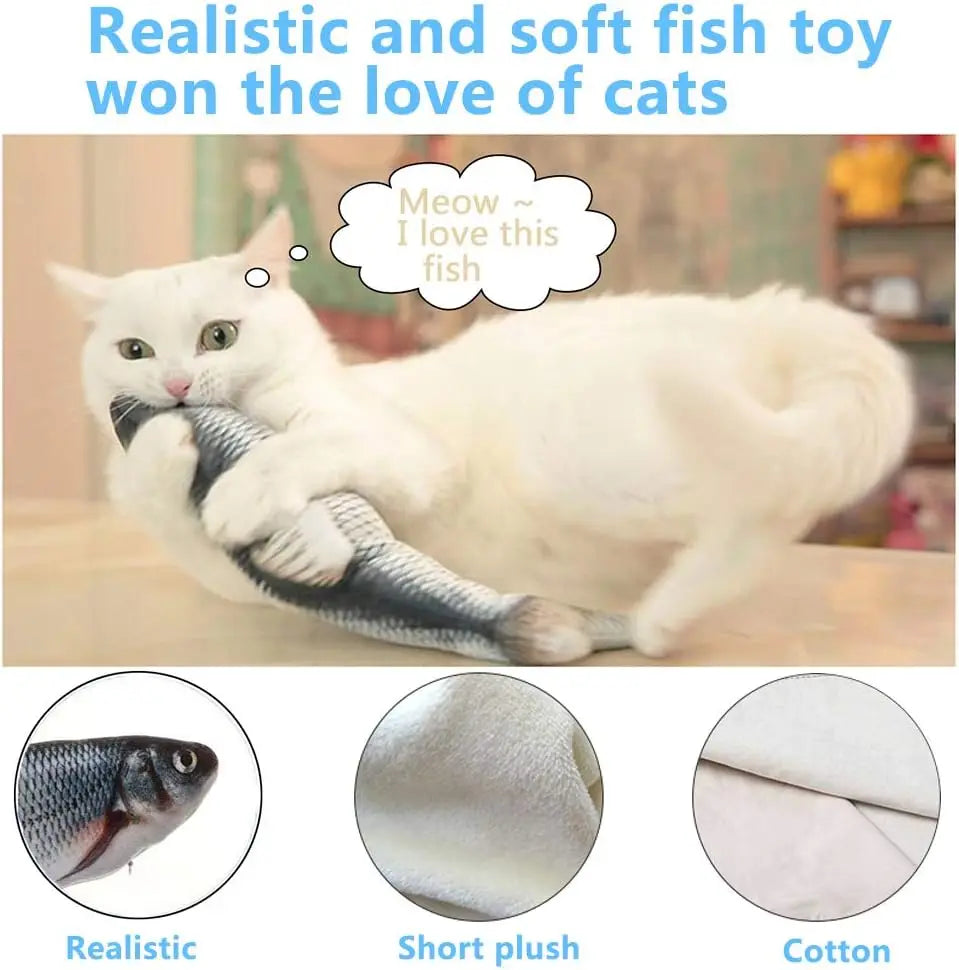 Cat toy with catnip for fishing, indoor interactive mobile cat toy, kitten kicking soft dog toy