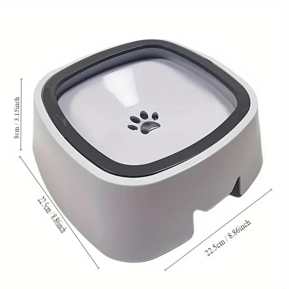 Spill-Proof Non-Slip Floating Filter Travel Dog Bowl