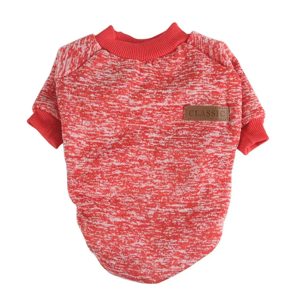 Dog Sweater Dog Clothes Warm Dog Sweater for Fall/Winter