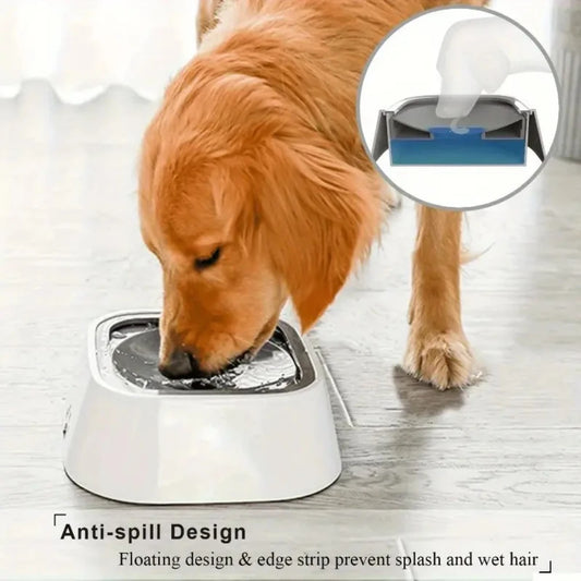 Spill-Proof Non-Slip Floating Filter Travel Dog Bowl