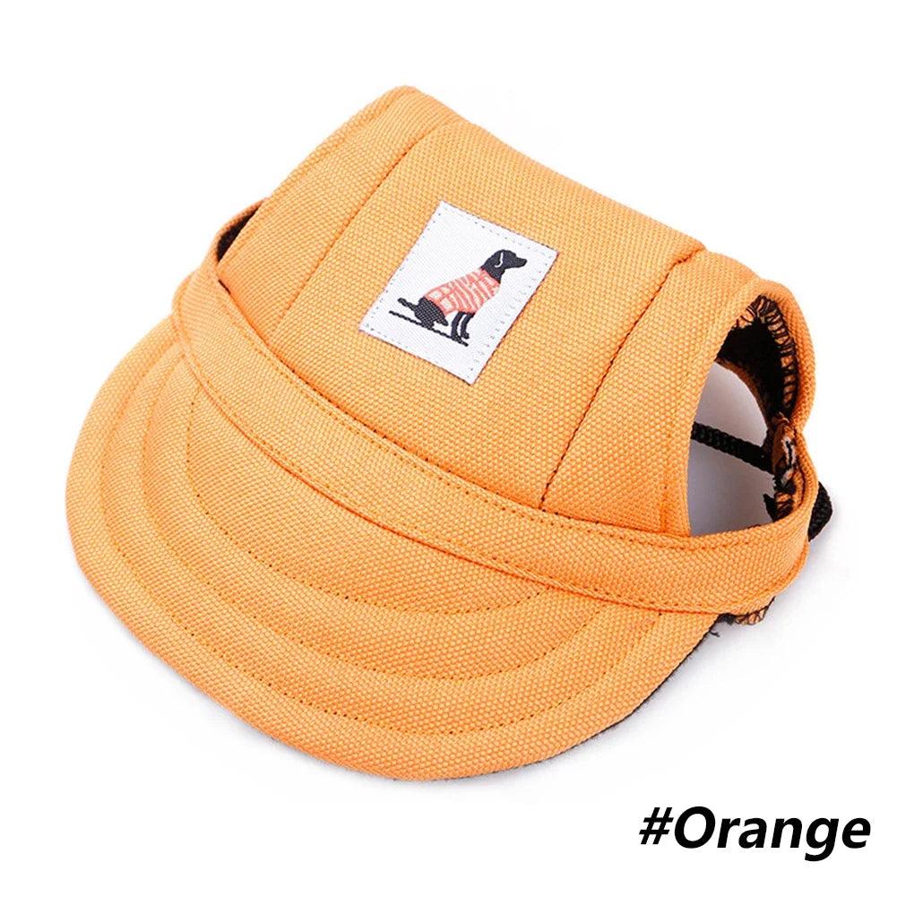 Pet Hat with Ear Holes Adjustable Baseball Cap for Large Medium Small Dogs Summer Dog Cap Sun Hat Outdoor Hiking Pet Products